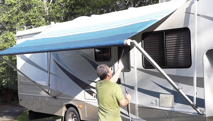 Easiest Way To Clean an RV Awning