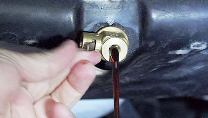 Easiest RV Oil Change with a Fumoto Drain Valve